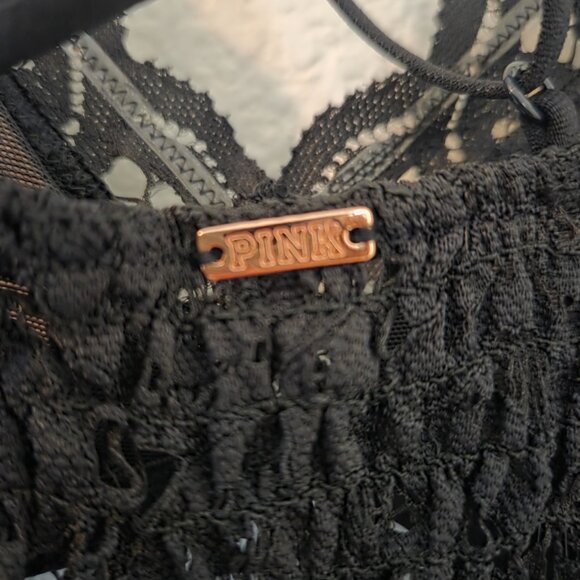 NWOT Women's Victoria's Secret Black Lace Bralette - Picture 4 of 5